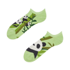 Vrolijke sneakersokken Panda's en bamboe
