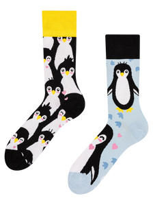 Vrolijke sokken Winterpinguïn