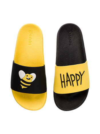 Vrolijke sliders voor kinderen Be happy