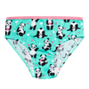 Vrolijke meisjes slips Panda en hartjes