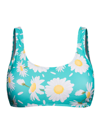 Vrolijke sportbikinitop Zomermadeliefje