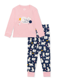 Vrolijke kinderpyjama Speels katje