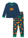 Vrolijke kinderpyjama Slaperige luiaard