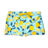 Vrolijk elastisch zwemshort voor kinderen Zomercitroenen