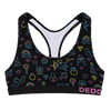 Vrolijke damesbralette Neonliefde