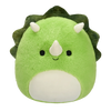 Squishmallows Fuzzamallows Tristan de groene triceratops, 30 cm