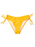Verstelbaar bikinibroekje Goudgeel