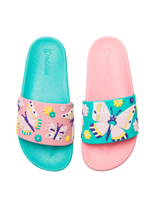 Vrolijke sliders voor kinderen Schattige vlinders