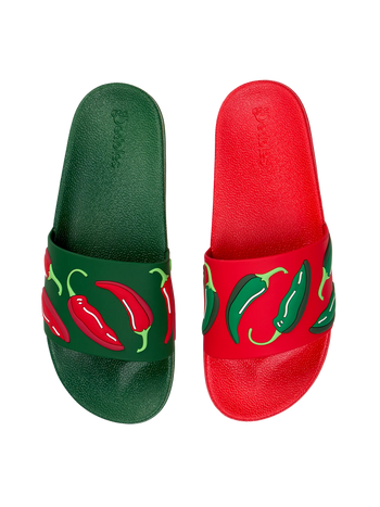 Vrolijke sliders Chilipepers