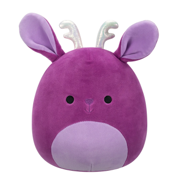 Squishmallows Maria Del Mar de paarse jackalope met fonkelgewei, 20 cm