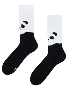 Vrolijke warme sokken Happy Panda
