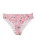 Vrolijke naadloze damesslips Bloembed