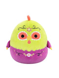 Squishmallows Amparo de groen-paarse Day of the Dead haan, 20 cm