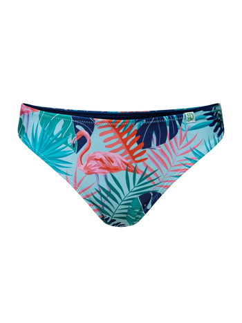 Vrolijk bikinibroekje Wilde flamingo