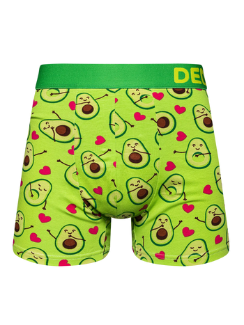 Vrolijke herentrunks Avocado-liefde