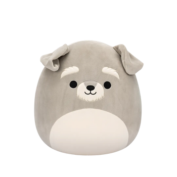 Squishmallows Shaun de grijze Schnauzer, 30 cm