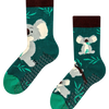 Kindersokken met antislip Koala en blaadjes
