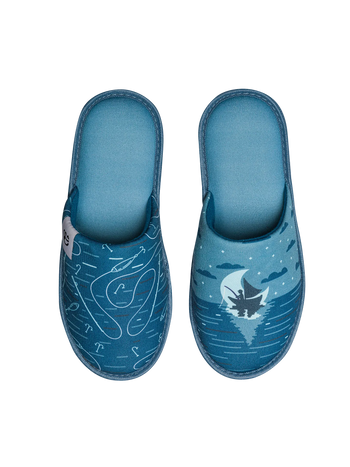 Vrolijke slippers Nachtvisser