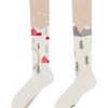 Vrolijke kniekousen Winterland