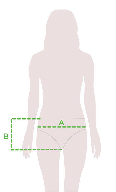 Bikinibroekje met middelhoge taille
