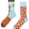 Vrolijke sokken Schattige giraffe