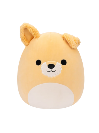 Squishmallows Cooper de witte hond, 35 cm