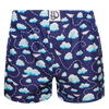 Herenboxershort Papieren vliegtuigjes en wolken