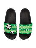 Vrolijke sliders voor kinderen Voetbalveld