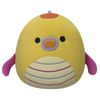 Squishmallows Leif de gele zeedraak met gestreepte buik, 20 cm