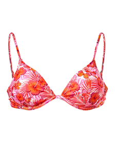 Beugel bikinitop Hibiscus