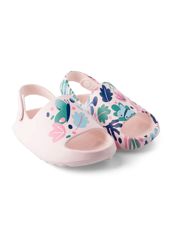 Vrolijke baby chunky clogs Bladeren &amp; vlinders
