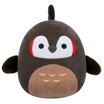 Squishmallows Theodore de donkere taupe roadrunner, 20 cm