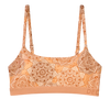 Vrolijke damesbralette Beige mandala