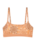 Vrolijke damesbralette Beige mandala
