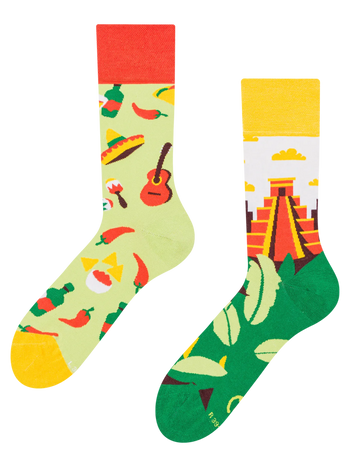 Vrolijke sokken Mexico