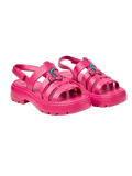 Fishermansandalen voor dames Donkeroze