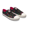 Vrolijke canvas schoenen Neon stippen