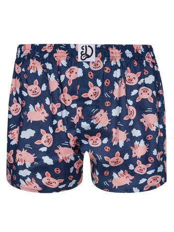 Vrolijke herenboxershorts Vliegende varkens