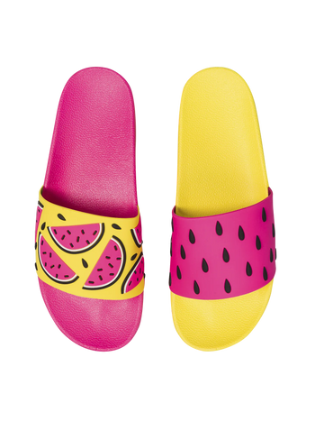 Vrolijke sliders Sappige watermeloen