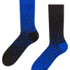 Warme sokken Blauw & zwart