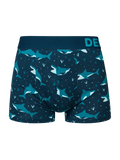 Korte herentrunks Blauwe haai