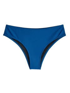 Diepblauwe midwaist bikinislip