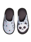 Vrolijke kinderslippers Happy panda