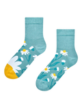 Antistress crewsokken Turquoise kamille