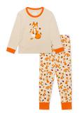 Vrolijke kinderpyjama Herfst vos