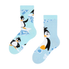 Vrolijke kindersokken Vrolijke pinguïn