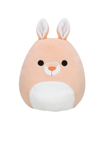 SQUISHMALLOWS Quinn de kangoeroe met pluizig buikje, 20 cm