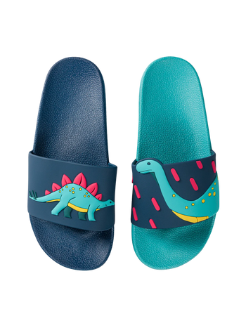 Vrolijke sliders voor kinderen Tijdperk van dino