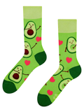 Vrolijke sokken Avocado-liefde