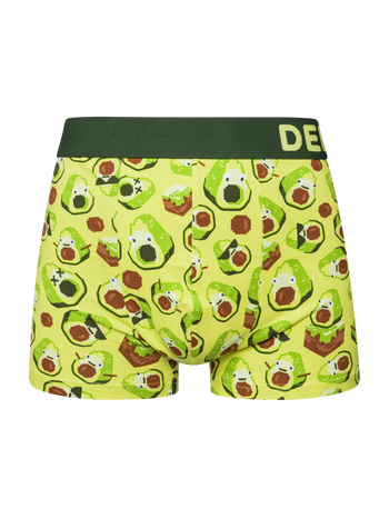 Korte herentrunks Pixel-avocado